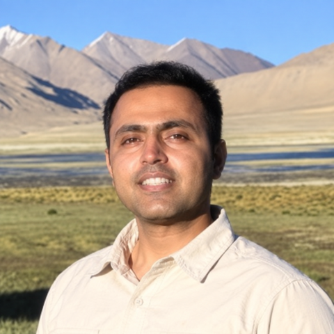 Rana Siddhu in the mountains